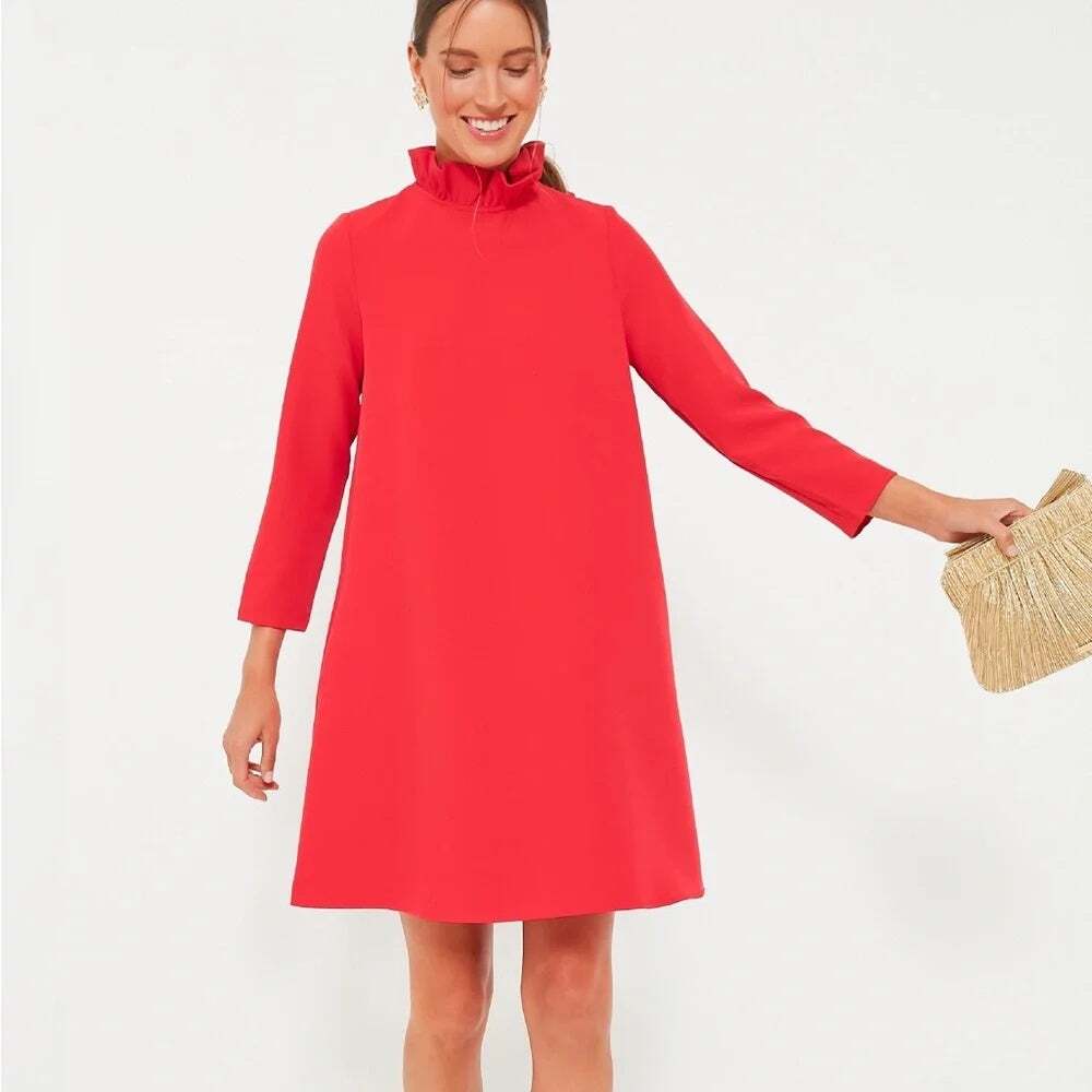 TUCKERNUCK Red Daphne Dress Size S NWT Retail $198